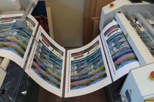 Lamination is one of the finishing services offered at Alaska Litho printing