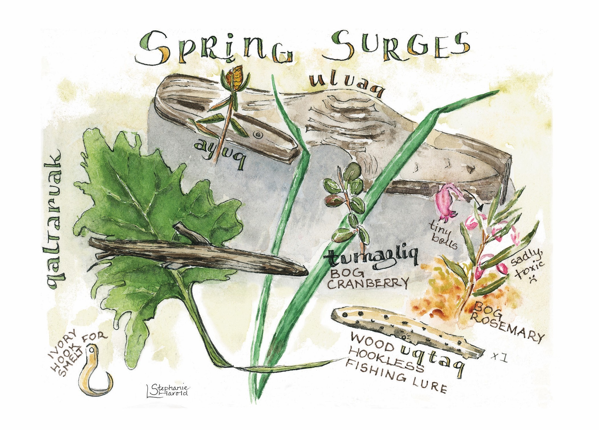 Springtime Treasures – Set of 6 Nunalleq Art Cards