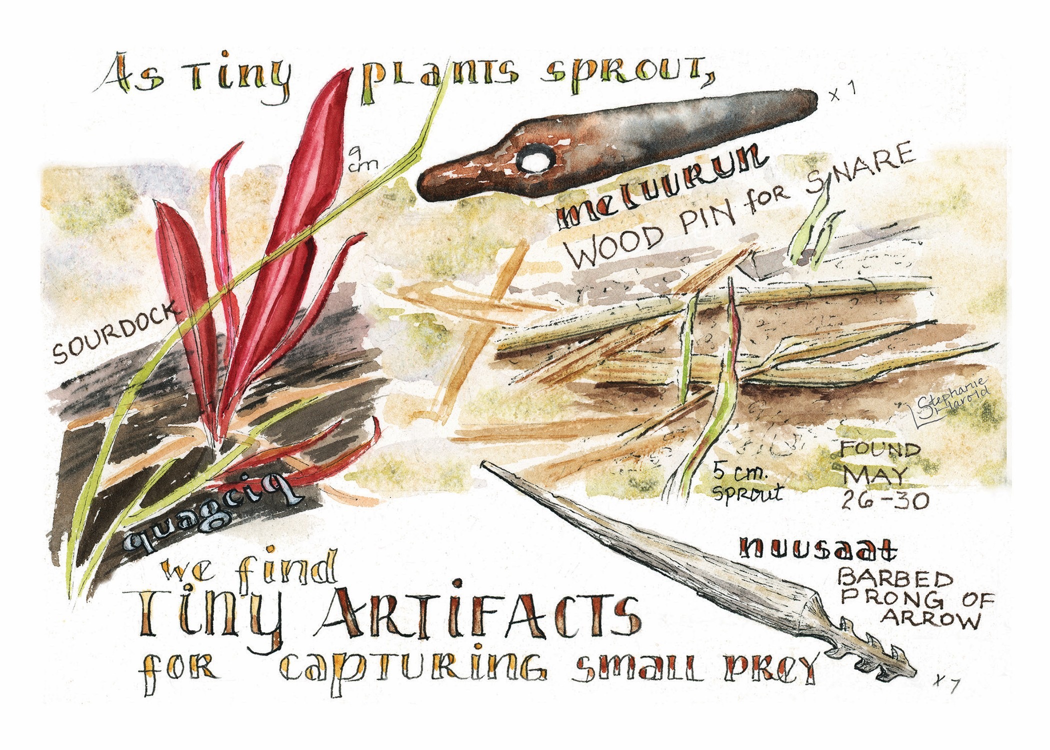 Springtime Treasures – Set of 6 Nunalleq Art Cards - Image 4